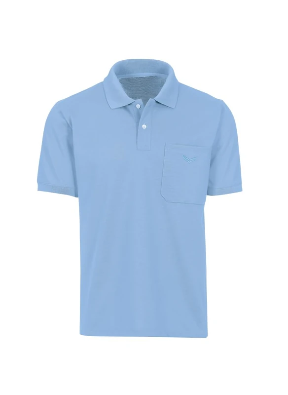 Trigema Men's 627602 Horizontal Polo Shirt XL, Horizon, XL