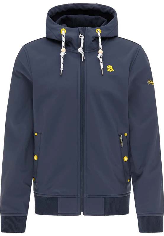 Schmuddelwedda Men's Softshell Blouson, Marine-270, L