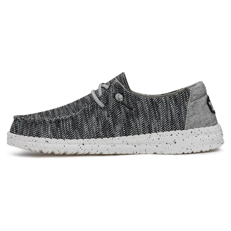 Hey Dude Women's Wendy Sox Moc Toe Shoes, Darkgray, 4 UK