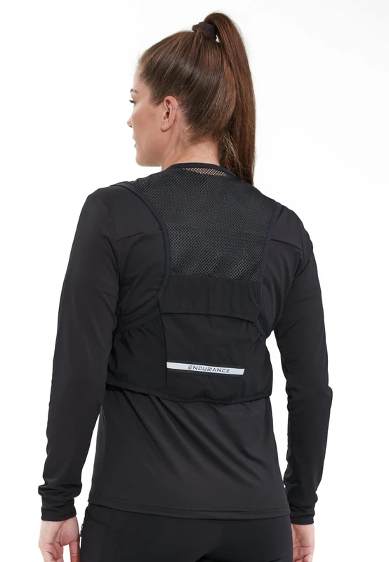 ENDURANCE Women's Boona Vest, 1001 Black, L-XL UK
