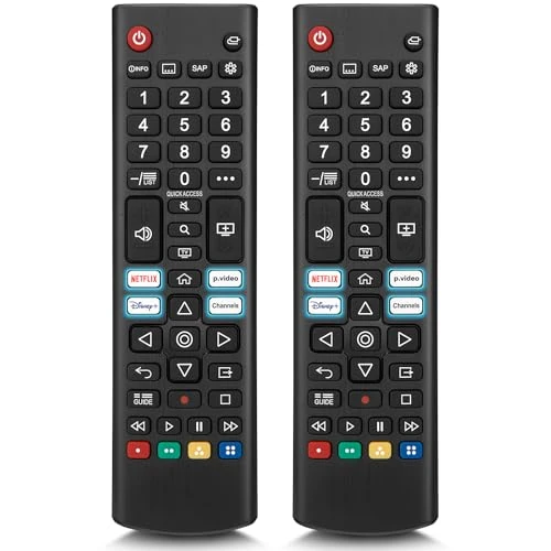 New Remote Control, Compatible for LG UHD OLED QNED NanoCell 4K 8K Smart TV with Netflix, Prime Video, Disney, LG Channels Button
