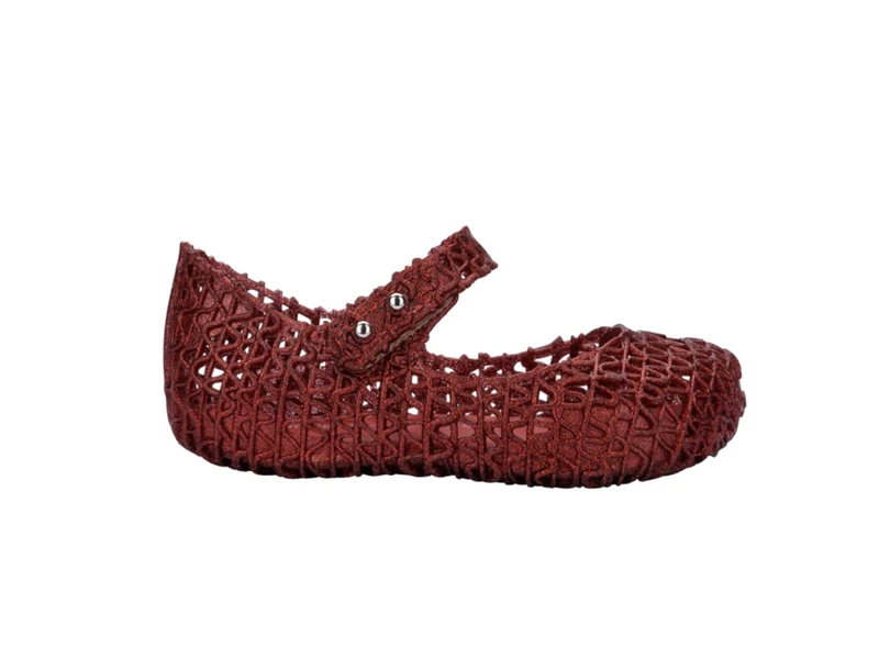 MINI MELISSA CAMPANA PAPEL BB, Flat Sandal,