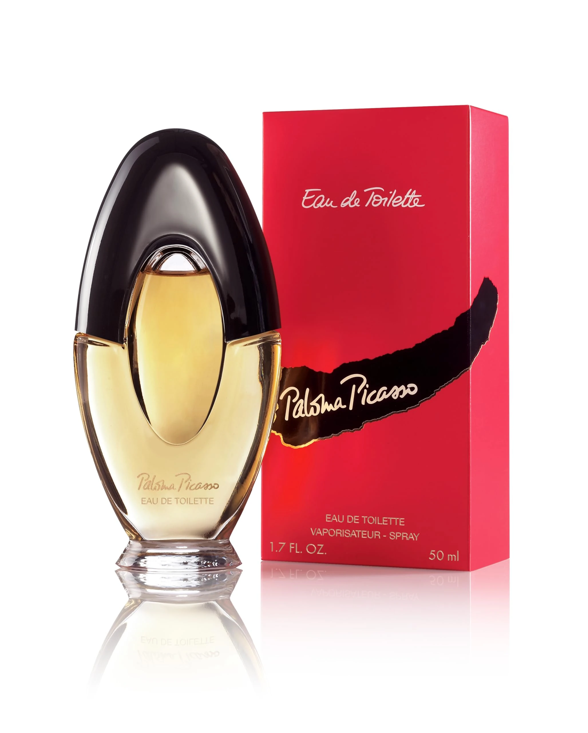 Paloma Picasso Eau de Toilette, Perfume for Women, A Dark, Intriguing and Sophisticated Fragrance, With Bergamot, Rose and Sandalwood, 50ml