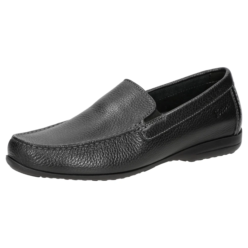Sioux Men's Gilles Moccasin, Black, 6.5 UK