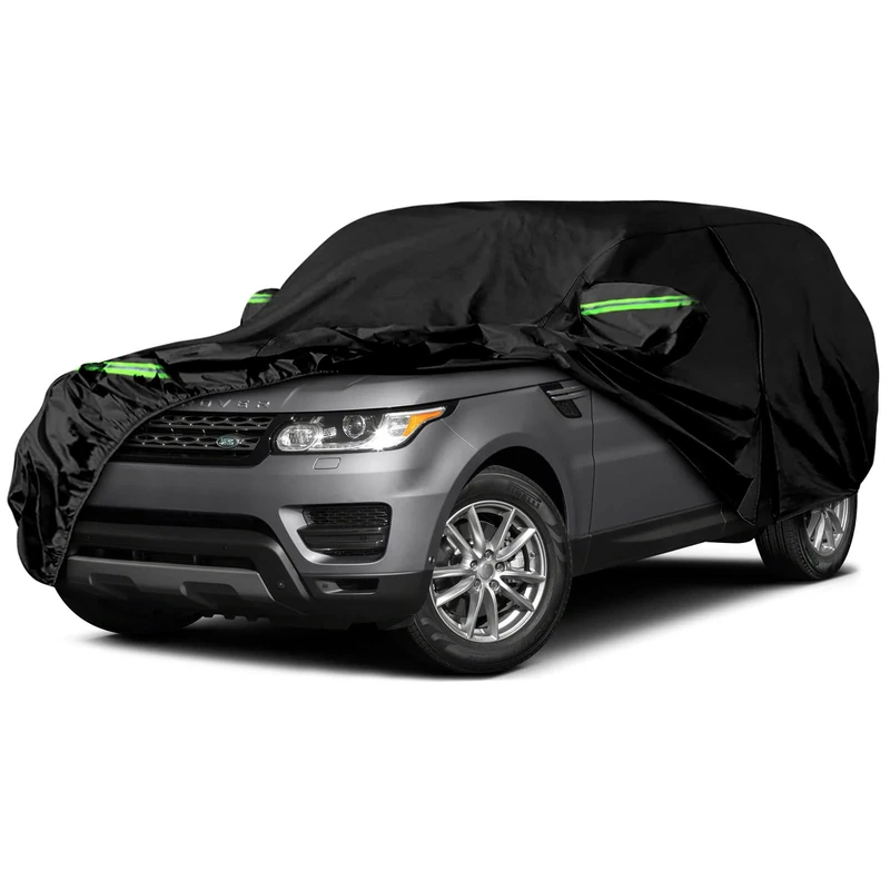 Waterproof Car Covers Replace for 2013-2022 Land Rover Range Rover Sport, 6 Layers All Weather Custom-fit Car Cover with Zipper Door & Windproof Bands for Snow Rain Dust Hail Protection (Sport)