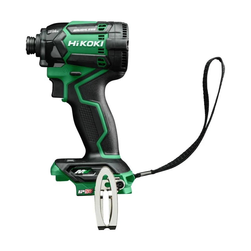 HiKOKI WH36DCW2Z 36 V Brushless Impact Driver with 215 Nm Tightening Torque and Triple Hammer Technology, Body only with case