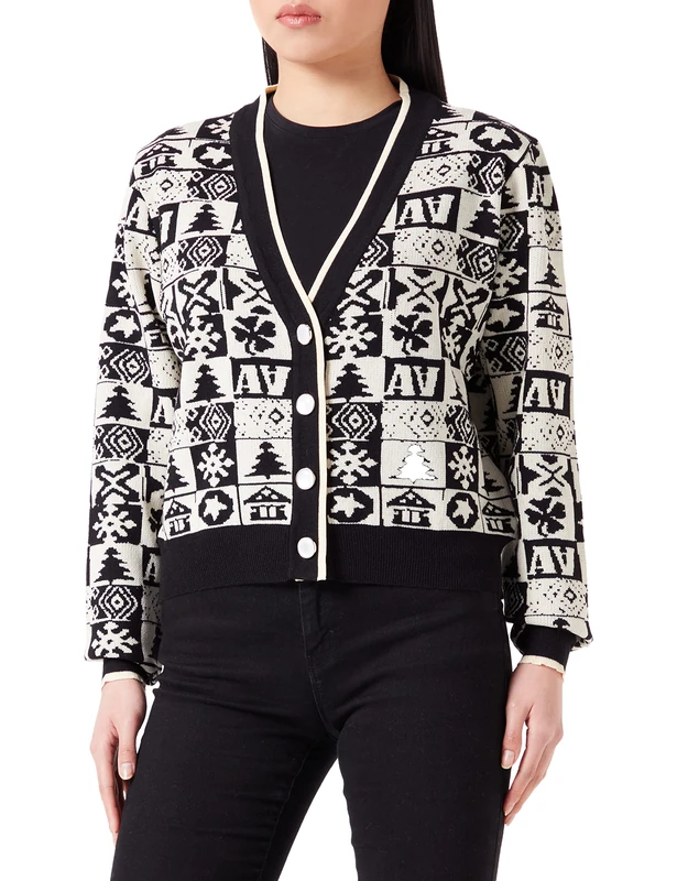 faina Women's Cardigan, Black, M/L