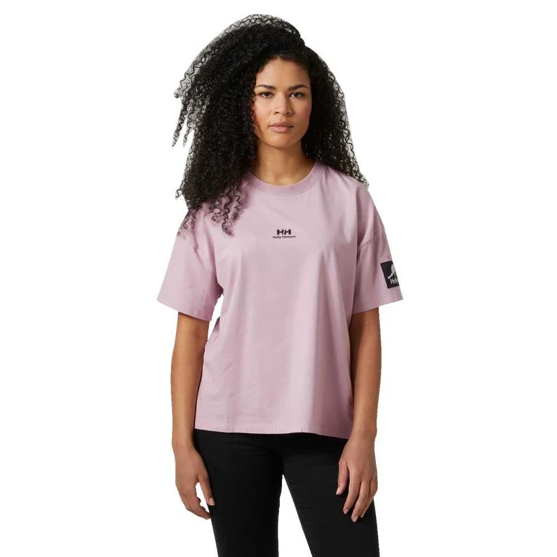 Helly Hansen Women's Patch T-Shirt - Dusty Syrin, Size L