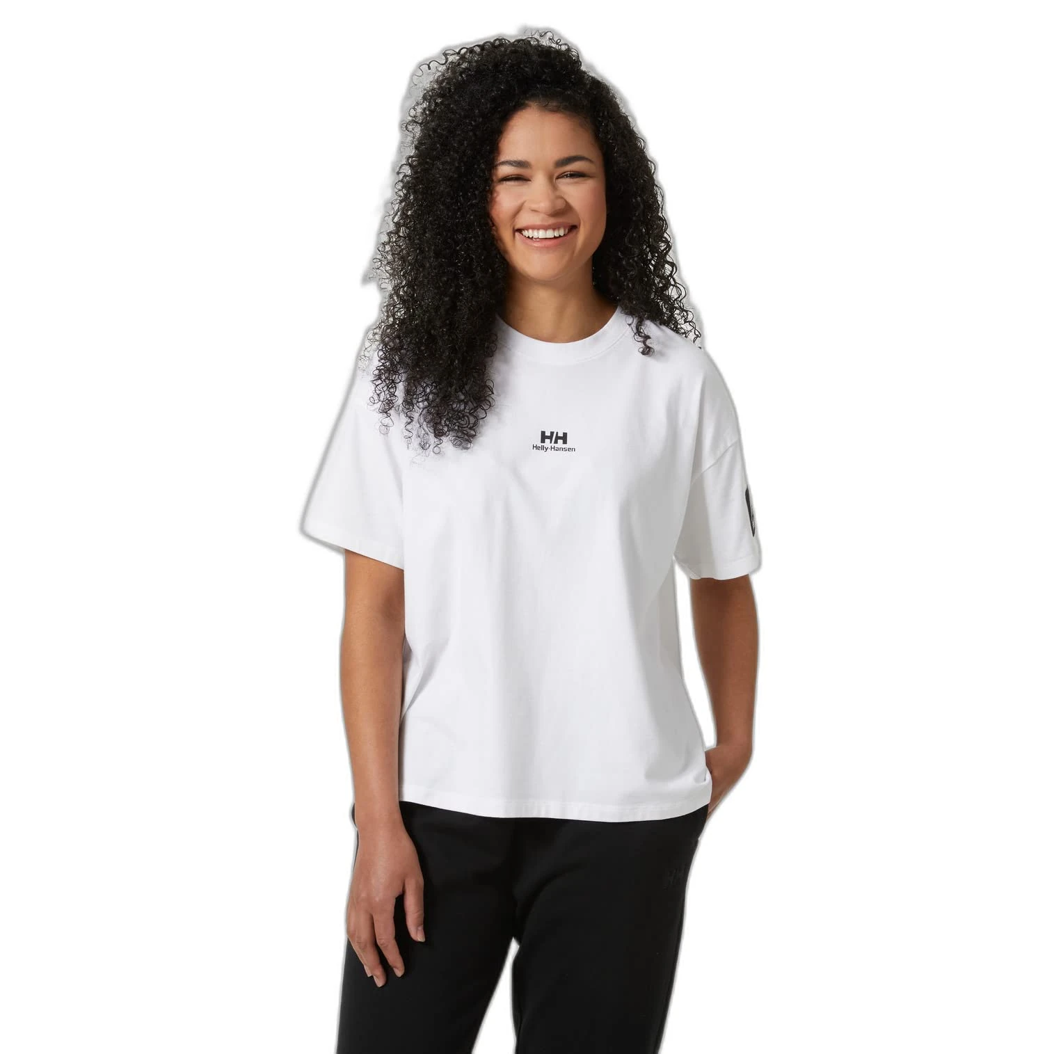 Helly Hansen Women's Patch T-Shirt, White, L