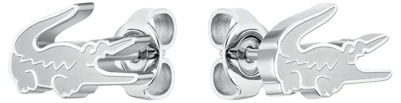 Lacoste Women's CROCODILE Collection Stud Earrings with Crocodile Shape - 2040050