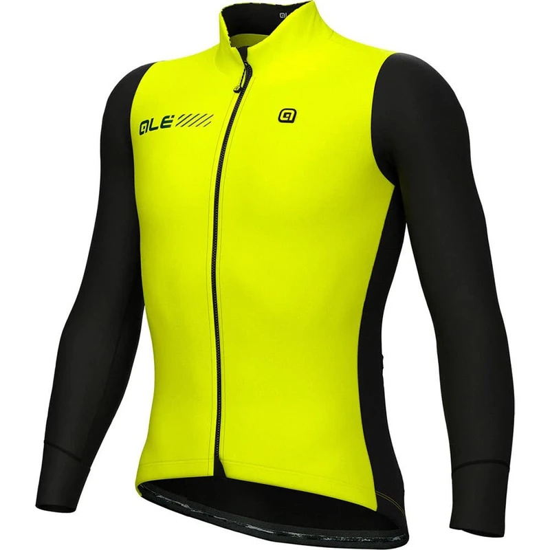 Alé Cycling Men's Solid Fondo 2.0 Jacket, Fluo Yellow, XXL
