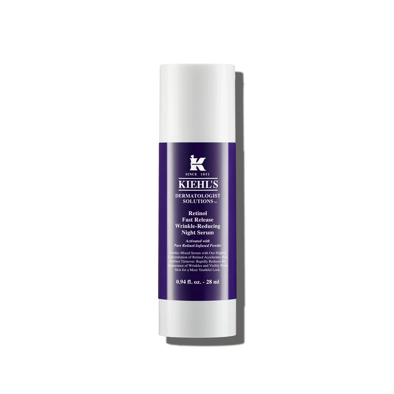 Kiehl's Retinol Fast Release Wrinkle-Reducing Night Serum with Pure Retinol, 28Ml