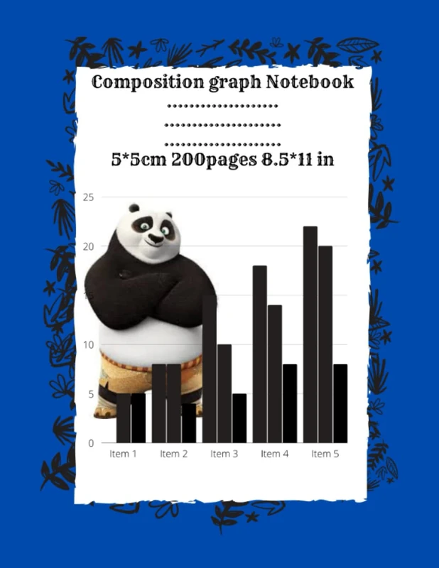 Graph paper Composition notebook