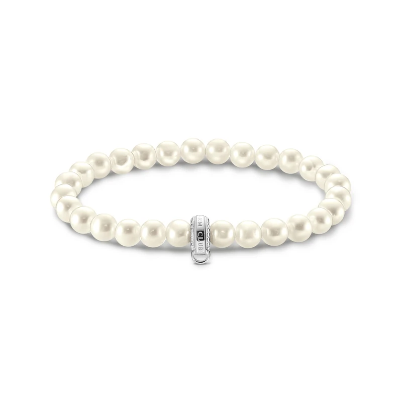 Thomas Sabo Charm Bead Bracelet 925 Sterling Silver X0284-082-14-L19