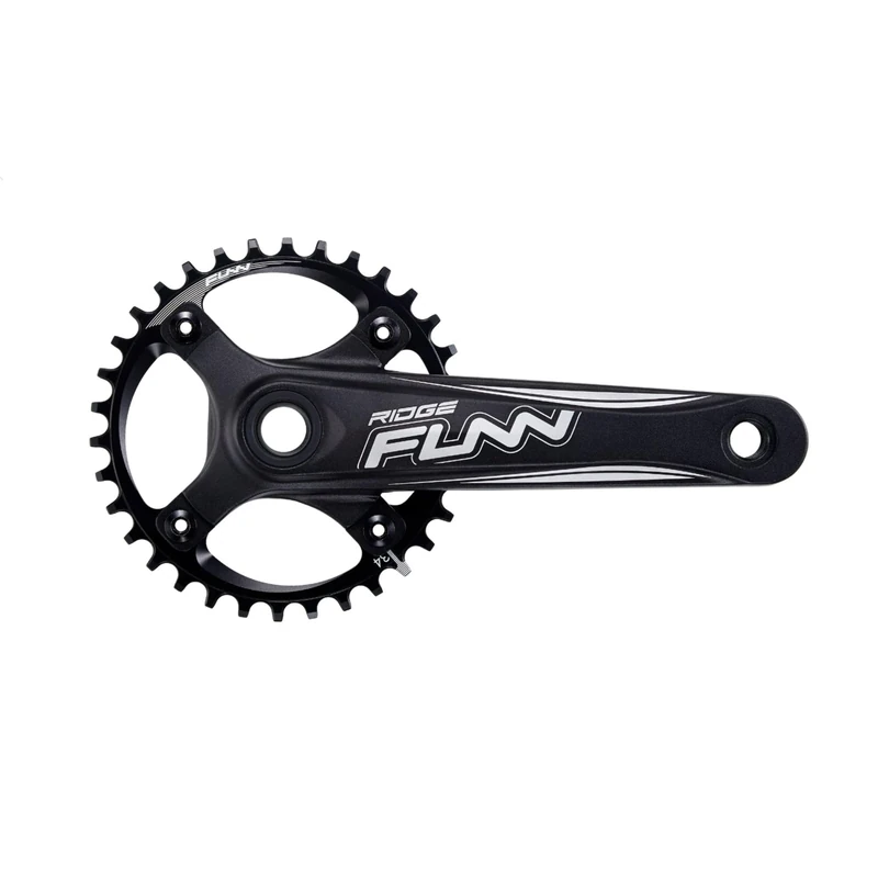 FUNN Ridge 1x10/11/12S Crankset 36 Teeth x Crank: 170 mm Black, Unisex-Adult, No-Colour, One Size