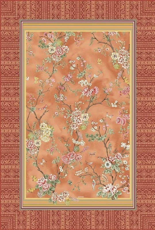 Bassetti Pallanza O1 9324126 Maco Satin Cotton 240 cm x 250 cm Orange