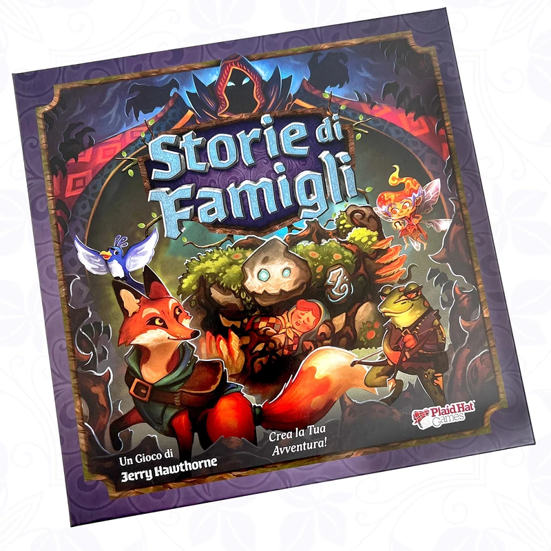 Asmodee - Storie di Famigli - Board Game with App, 1-4 Players, 8+ Years, Italian Edition
