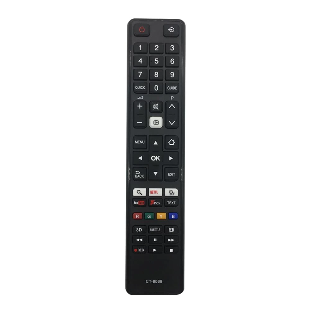 Replacement TOSHIBA Remote Control for Toshiba LCD LED Smart TV - No Setup Needed