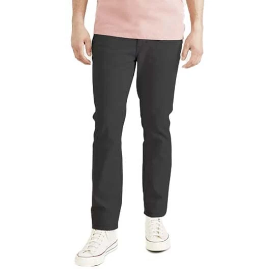 Dockers Men's Ultimate Chino Skinny Fit Trousers, Grey, 32/30