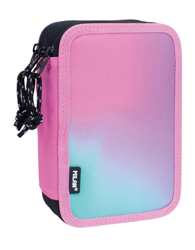 Milan® 3-Tier Pencil Case with Sunset Content - Image 1