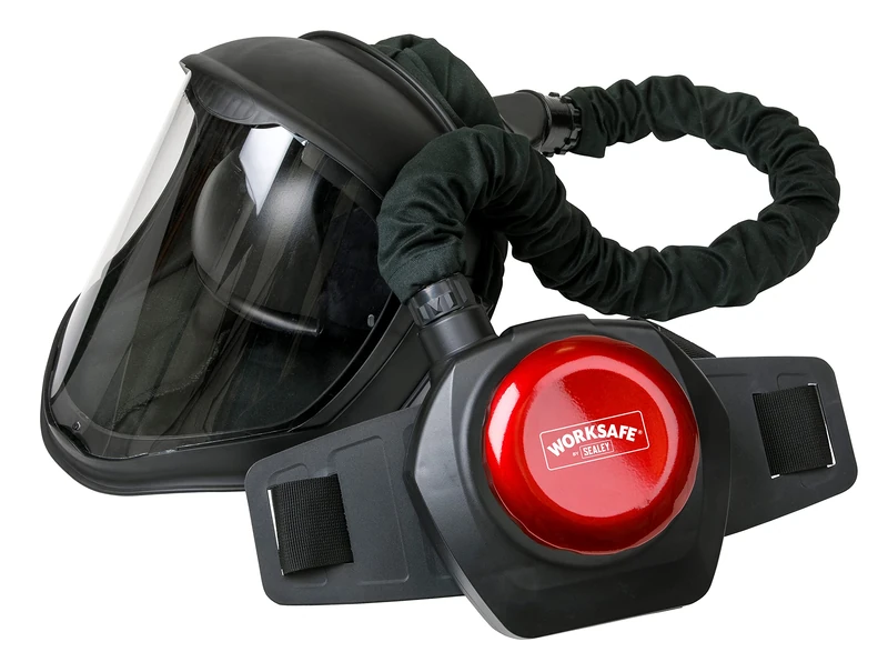 Sealey Deluxe Face Shield with Powered Air Purifying Respirator (PAPR) - SSP80PAPR
