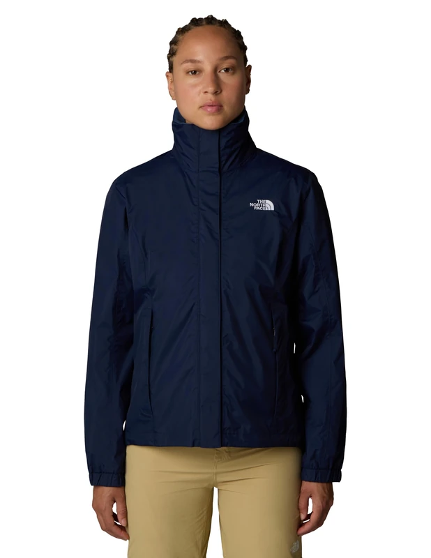 The North Face - Women's Resolve Jacket - Waterproof and Breathable Hiking Jacket - Summit Navy, S