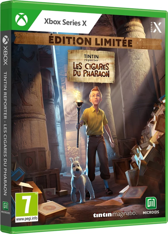Tintin Reporter - Les Cigares Du Pharaon - Jeu Xbox Series X - Edition Limitée