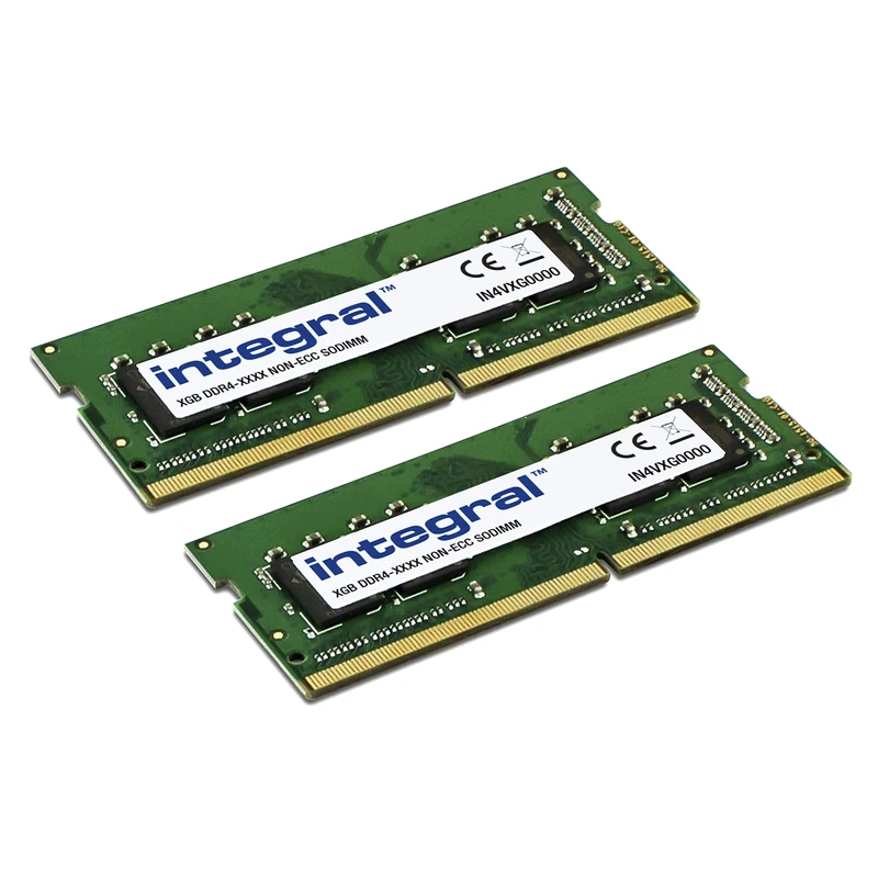 Integral 16GB (2x 8GB) DDR4 RAM 2400MHz PC4-19200 SODIMM Laptop/Notebook/MacBook Memory Module Kit