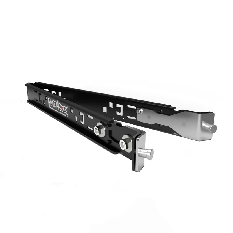 PATCHBOX Setup.exe - Shelf Alternative for Easy Hardware Mounting in Rack, Load Capacity 50 kg, for Network Cabinets with Round & Square Holes, Adaptable to All 19 Inch Rails