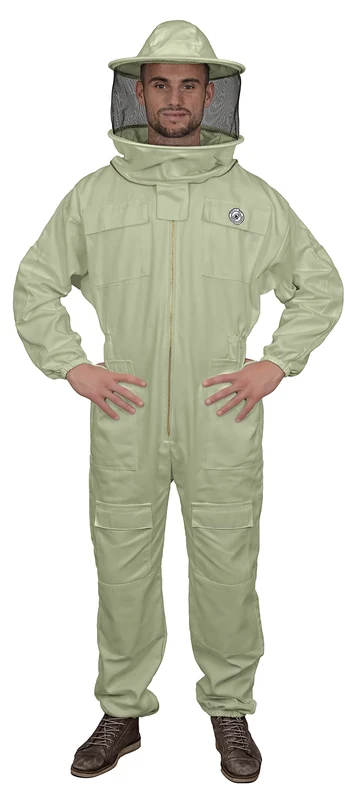 Humble Bee 410 Polycotton Beekeeping Suit With Round Veil