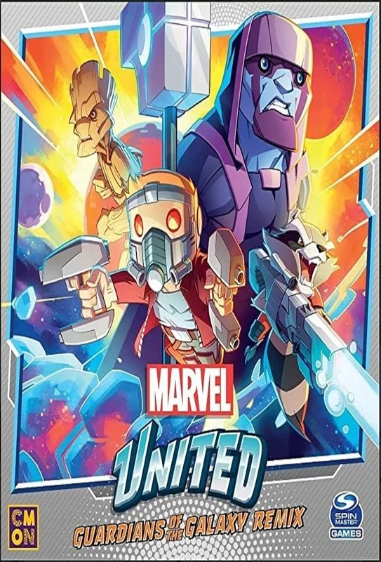 CMON CoolMiniOrNot | Marvel United Expansion: Guardians of the Galaxy Remix | Cooperative Board Game | Ages 14+ | 1-4 Players | 45 Minutes Playing Time