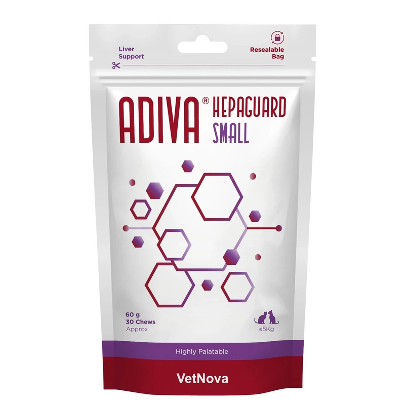 VETNOVA ADIVA® Hepaguard Small 30 chews - Image 1