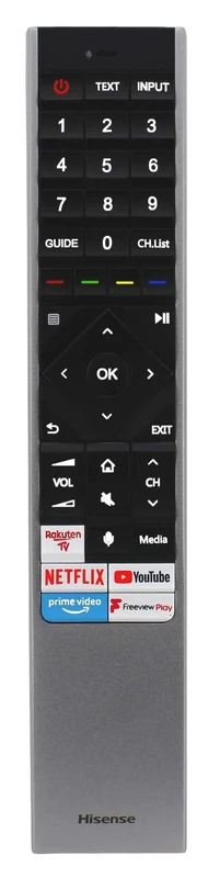Original 55A9GTUK Remote Control compatible for Hisense Smart 4K Ultra HD OLED TV's