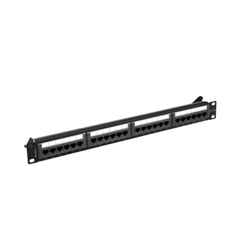 LANBERG PPUA-1024-B Panel Patch 24 PORT 1U CAT.6A UTP Black