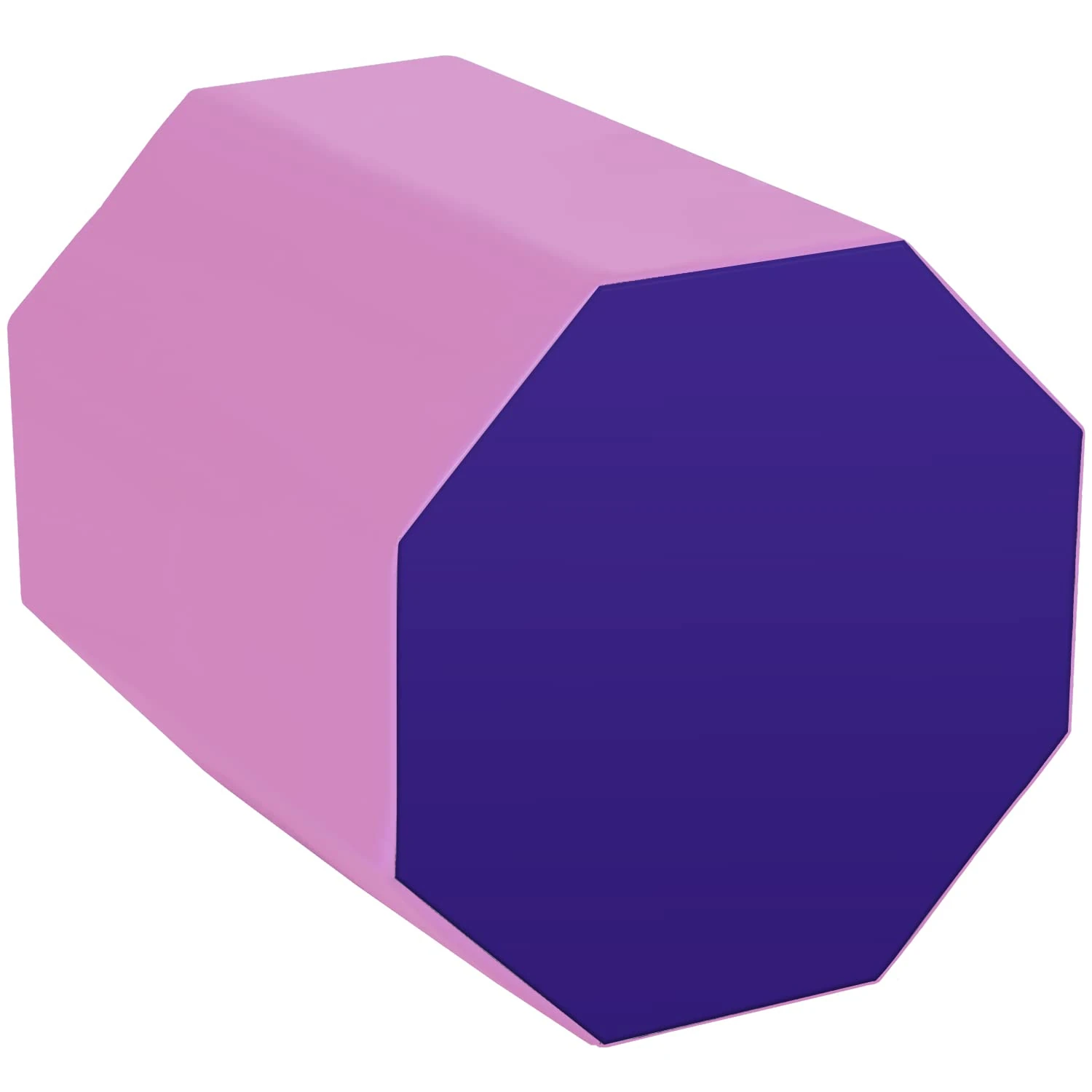 Octagon Tumbler Octagon Mat Gymnastics 24.4'' x 25.6'' Gymnastic Equipment Mat Tumbling Mats for Kids Gymnastics Gym Fitness Home (Pink)