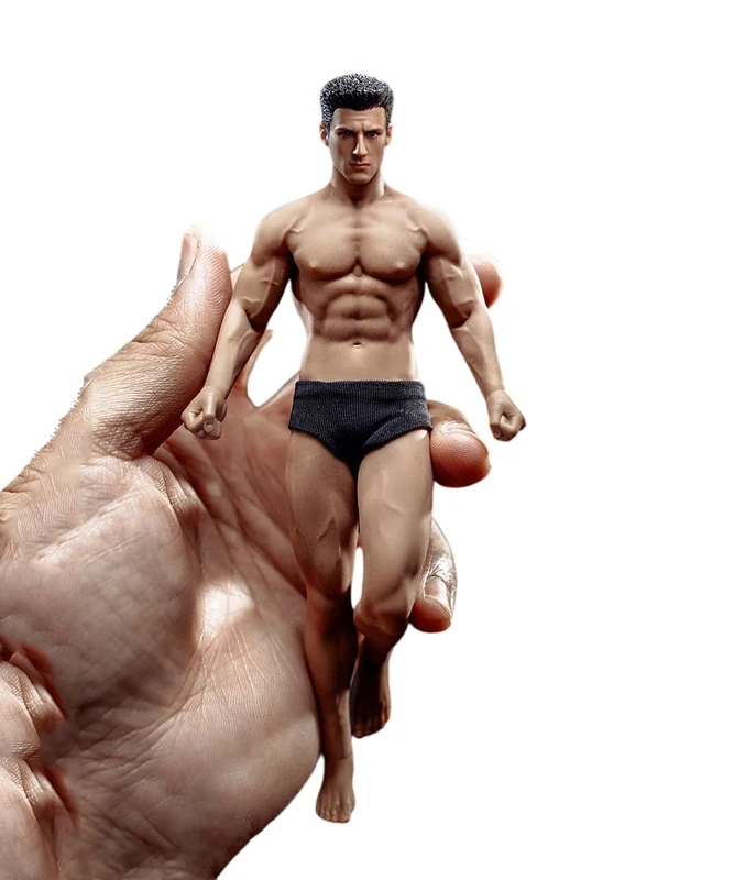 1/12 Scale Male Action Figure,6inch Male Super-Flexible Seamless Action Figure Body Doll Collection(TM01A Normal Version) - Image 1