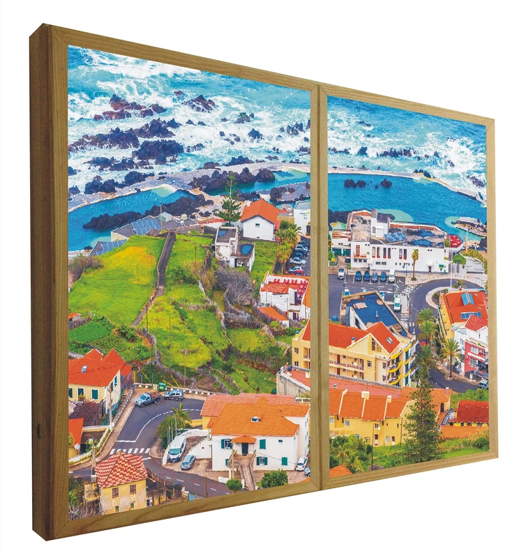 CCRETROILUMINADOS Fake Windows Decorative Backlit Porto Moniz Madeira Island