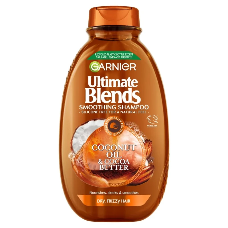 Garnier Ultimate Blends Coconut Oil & Cocoa Butter Shampoo, 400ml