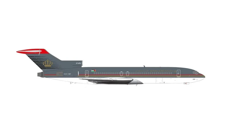 herpa Royal Jordanian Boeing 727-200 - JY-AFU Azraq Model Aircraft Miniature Models Small Model Collectible Detailed