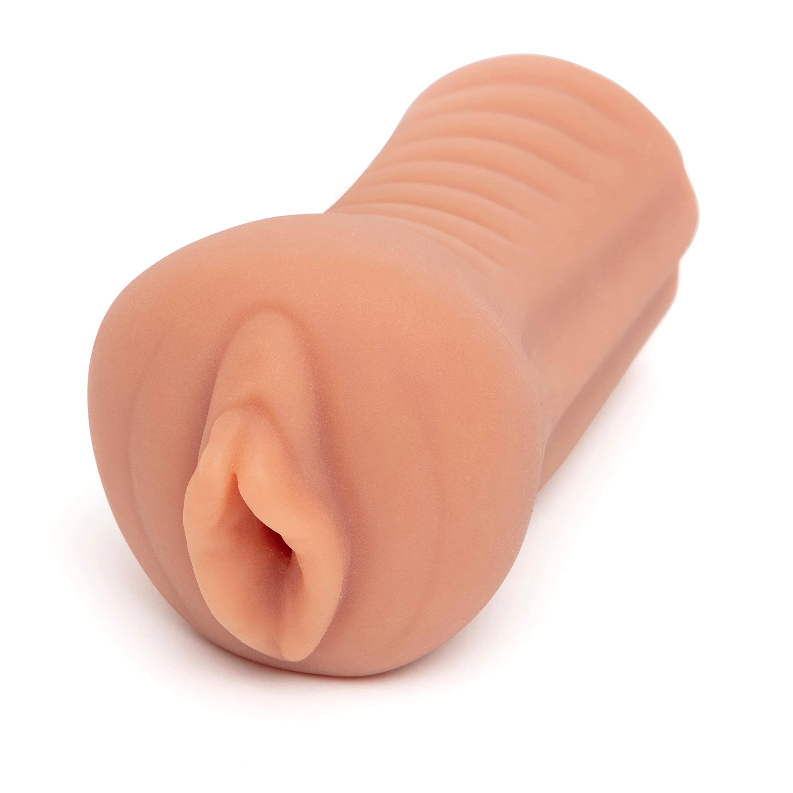 Lovehoney Thrust Pro Mini Carina Male Masturbator - 5 Inch Realistic Tight Vagina with Textured Canal - Waterproof Vibrator Compatible Male Sex Toy - Self Pleasure Sex Toys for Men - 200g - Flesh Tan