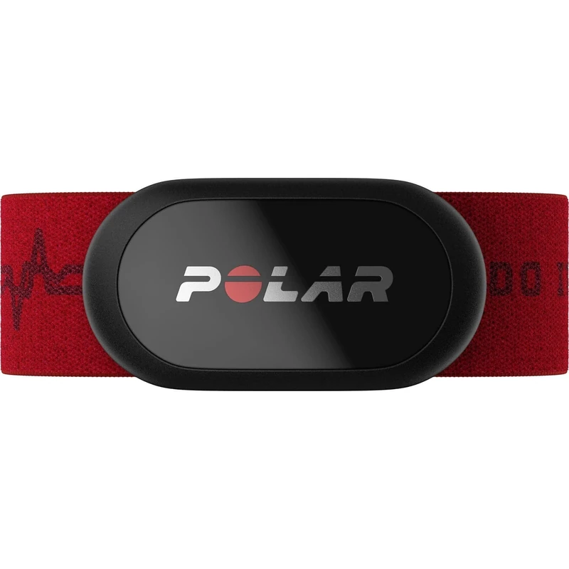 Polar H10 Heart Rate Monitor – ANT Plus, Bluetooth - Waterproof HR Sensor with Chest Strap - Built-in memory, Software updates (H10, M-XXL,Red Beat)