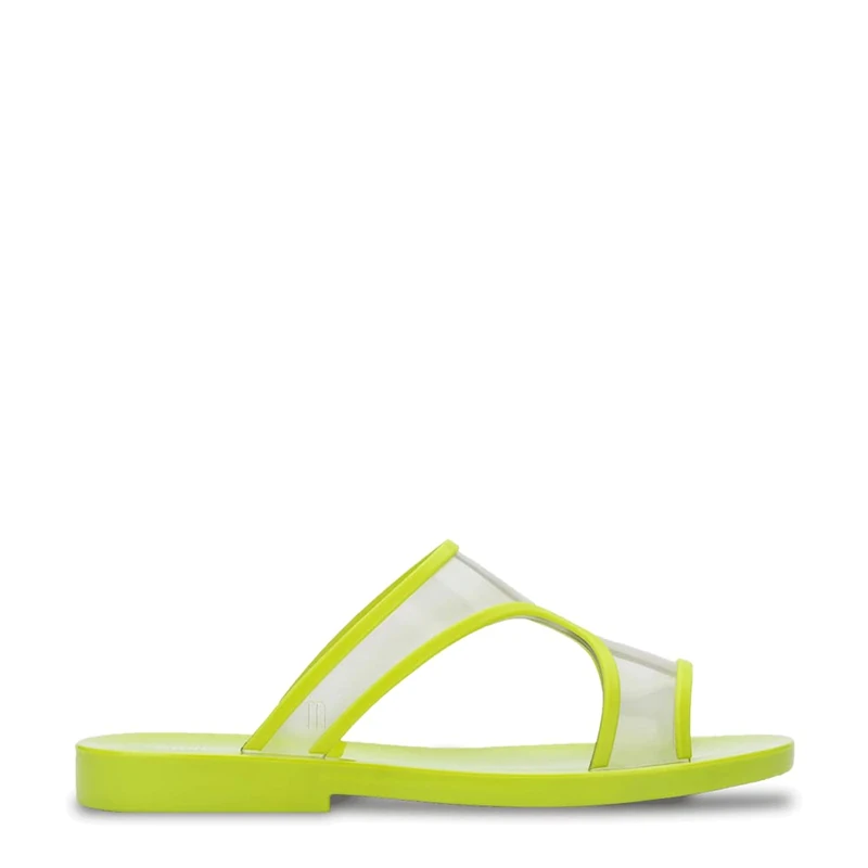 Melissa Women's Bikini Slide Ad Flat Sandals, yellow, 35/35.5 EU