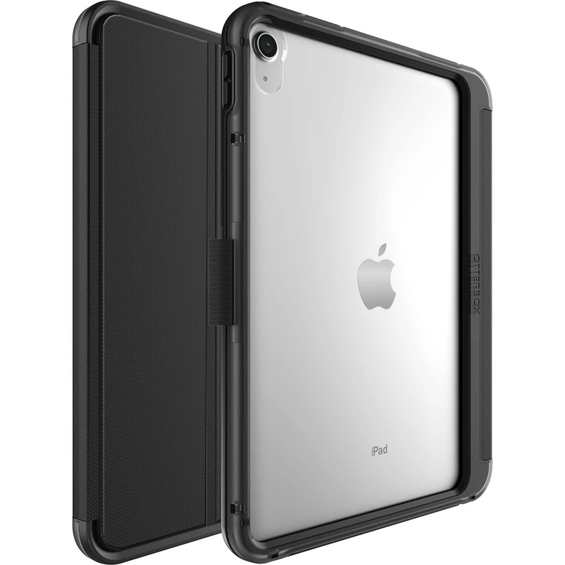 OtterBox Symmetry Folio Case for iPad 10th gen 2022, iPad 11th gen 2025 (A16), Shockproof, Drop proof, Slim Protective Folio Case, Tested to Military Standard, Black