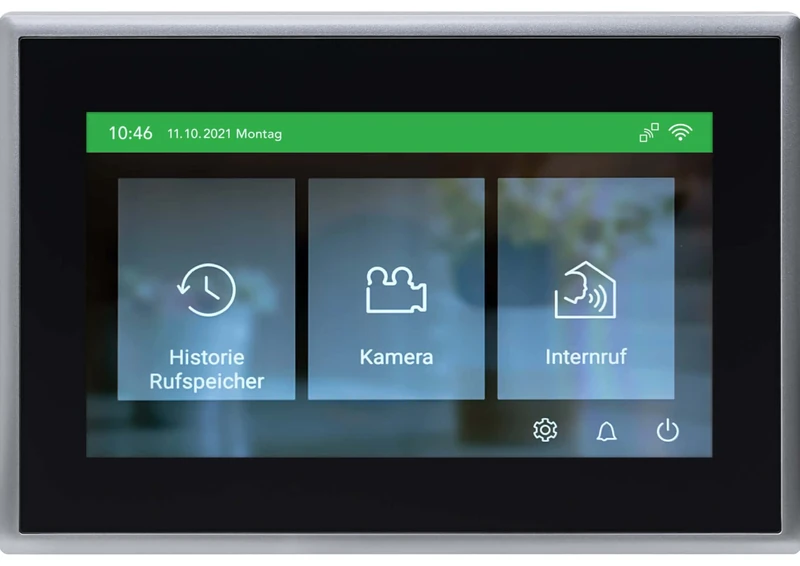 Schneider Electric RGE2087750 RITTO Video Indoor Station 7 Black