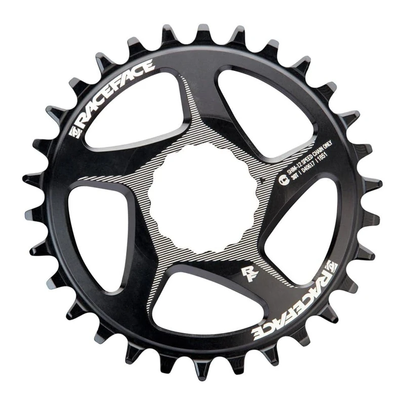 Race Face CHAINRING 30T DIRECT MOUNT WIDE 12 Spd Shimano Black