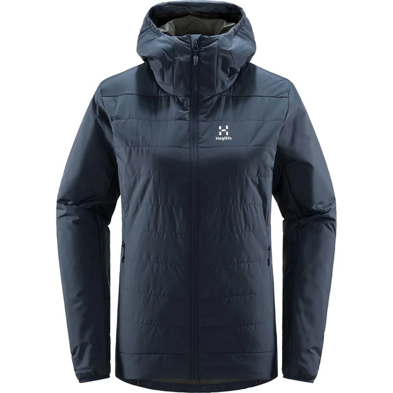 HAGLOFS 605387_3N5 MIMIC SILVER HOOD WOMEN Jacket Women's TARN BLUE Size XS