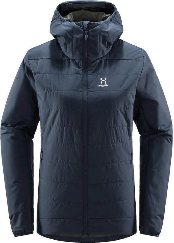 HAGLOFS 605387_3N5 MIMIC SILVER HOOD Jacket Women's TARN BLUE Size M