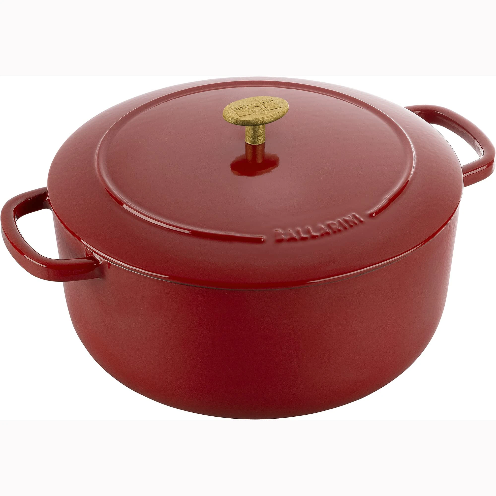 BALLARINI Bellamonte Cast Iron 7.6-qt Round Dutch Oven - Pomodoro Red