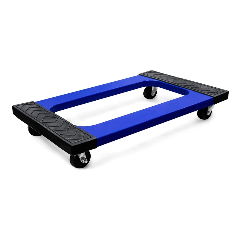 Olympia Tools 1000 Lb Capacity Plastic Furniture Dolly for Moving, 18 x 30 in, Fully Asembled and Ready to Use (Single Pack)