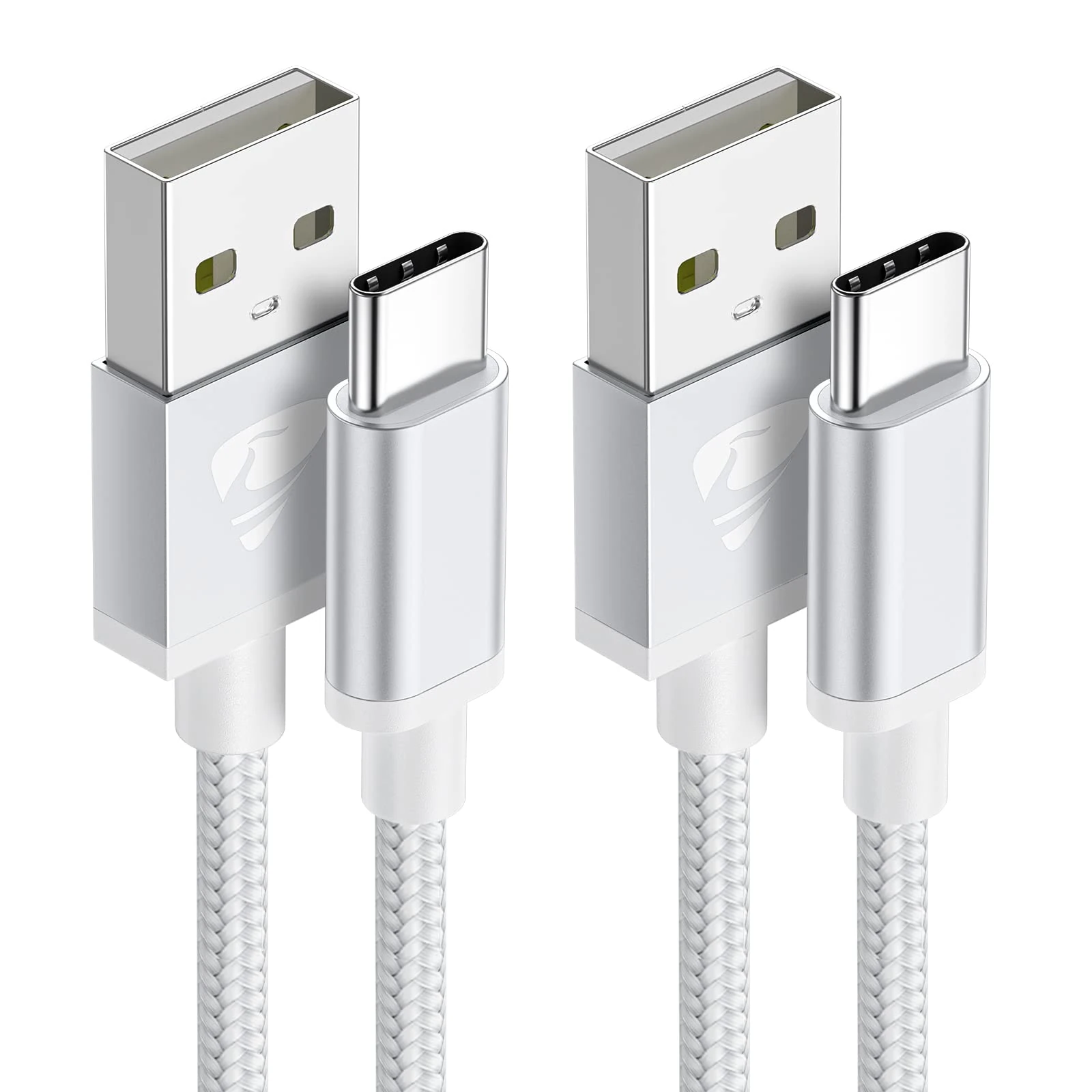 USB C Cable 2M 2Pack 3.1A Type C Charger Cable Fast Charging Braided Phone Charger Lead for Samsung Galaxy S22 S21 S20 S10 S9 S8 A13 A53 A12 A40 A51, Google Pixel 6 Pro 6a, Huawei P30 P20,Switch,Ps5